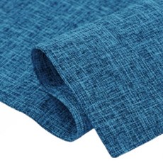 블럭마트 두꺼운 린넨 솔리드 테이블 플래그, 블루, 1개, 30 x 210 cm