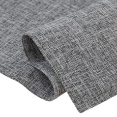 블럭마트 두꺼운 린넨 솔리드 테이블 플래그, 다크그레이, 1개, 30 x 240 cm