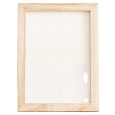 PICK&HOME 簡約乾淨相框, 1個, 仿舊白色