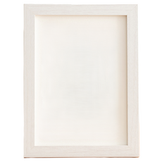 PICK&HOME 簡約乾淨相框, 1個, 紋理白色