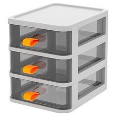 Market Ring 多用途美術用品3層收納盒 白色