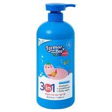 포멀비키즈 3in1 클렌저 딸기향, 1L, 1개