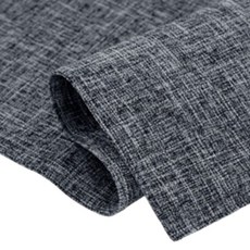 블럭마트 두꺼운 린넨 솔리드 테이블 플래그, 블랙, 1개, 30 x 180 cm