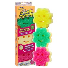 Scrubdaddy 媽咪花朵造型3件組, 1套