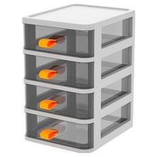 Market Ring 多用途美術用品收納盒 白色 4層