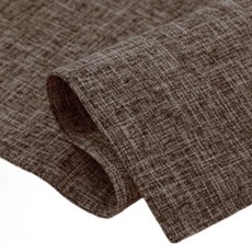 Block Mart 厚實亞麻素色桌旗, 30 x 160 cm, 1個, 深棕色