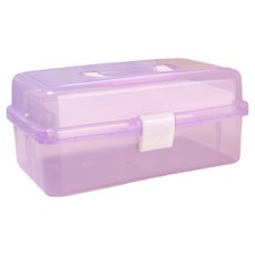 Market Ring 堅固美術用品收納盒 紫色