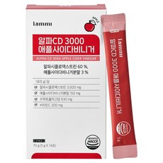 iammi Alpha CD 3000 蘋果醋 14入, 70g, 1個