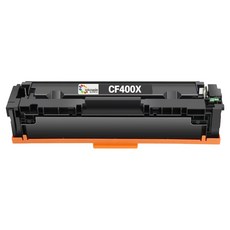 잉크메이드 대용량 호환토너 CF400X, 검정, 1개