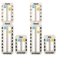 Open Space 網球拍計分器 2件組, 白色, 2套