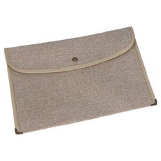 거친언니 모던한 문서파일포켓 23 x 33 cm, 베이지, 1개