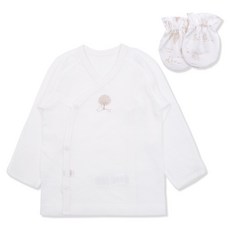 Prest 新生兒肚衣 + 防抓手套套組 P MIFNBE04