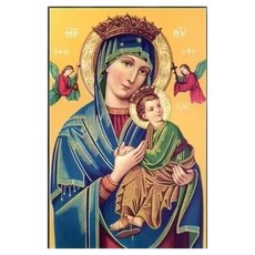 BM Design 神聖鑽石畫 70 x 90 cm, 1個, 聖母瑪利亞