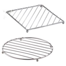 MEO 不鏽鋼多用途鍋墊隔熱墊 兩件組, 1套, 單一顏色