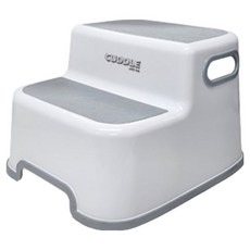 Cuddle 2階幼兒踏腳凳, 1個, 白色