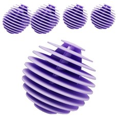 Goodsome 乾淨洗衣球 單入 中型 5.5cm 38g, 紫色, 7個