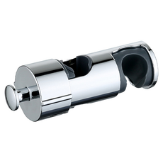 升級掛勾款 通用型蓮蓬頭滑桿底座, 銀色