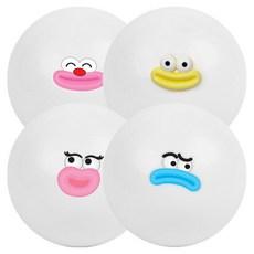 Kiditem Mega King 雲朵麵包捏捏樂 觸感發展玩具, 4個, 隨機出貨