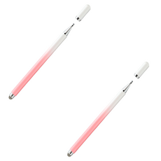 스타스토어 휴대폰 및 태블릿용 터치 스크린 펜, 핑크, 2개