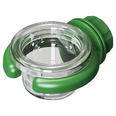 애니홈 벨라픽 인테리어 새먹이통 라운드 8.6 x 7.3 x 4.4 cm, 그린, 1개