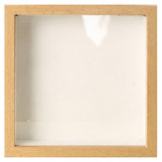 Pick&Home 乾燥花正方形相框, 1個, 原木色