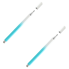 스타스토어 휴대폰 및 태블릿용 터치 스크린 펜, 블루, 2개