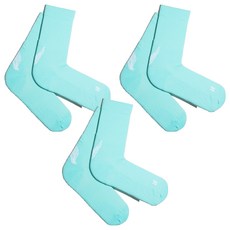 리투 블랙 윙 러닝 크루 삭스, 민트, 3개