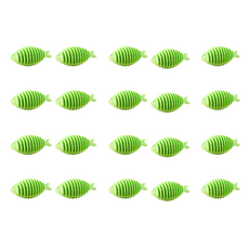 Goodssum 防纏繞洗衣球 8 x 4 cm 19g, 綠色, 20個