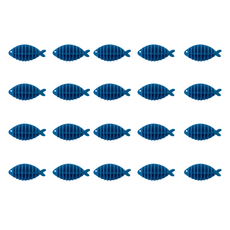 Goodssum 防纏繞洗衣球 8 x 4 cm 19g, 藍色, 20個