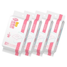 Reddot 紅點生活 拋棄式免撕膠電子束滅菌馬桶坐墊 標準滅菌款 10片, 粉色, 4包