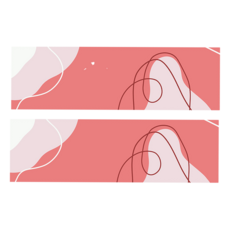 吸濕排汗運動毛巾, 2條, 莫蘭迪粉