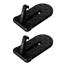 BLACK POD 多功能車頂腳踏板, 黑色, 2個