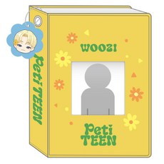 PetiTEEN SEVENTEEN 小卡收藏冊 WOOZI, 黃色, 1本
