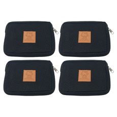 Hello Kitty 凱蒂貓 三明治網小物收納包4件組