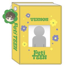 PetiTEEN SEVENTEEN 小卡收藏冊 THE 8, 黃色, 1本