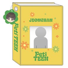 PetiTEEN SEVENTEEN 小卡收藏冊 JEONGHAN, 黃色, 1本