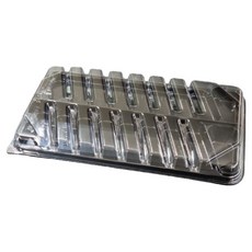 SWAN 天鵝壽司包裝容器 18格 含蓋 1018, 1入, 100個