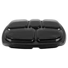 Swan 5格附蓋便當包裝容器 20163, 1入, 100個