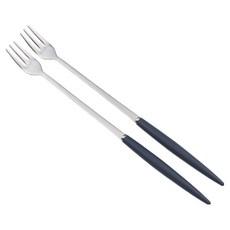 보겐 알르망드 샤틴 커트러리 롱포크, 블루, 2개