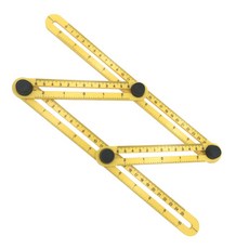 DIY裁切設計測量萬用多邊測量器, 1個