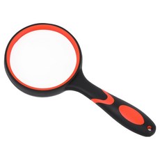 Pick Deal 高級便攜式放大鏡 50mm, 1個, 橘黑色