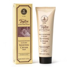 Taylor of Old Bond Street 經典檀香刮鬍膏 75ml 刮鬍泡 男士刮鬍必備, 1條