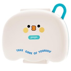 蕉蕉購物 可愛7格DIY藥盒 白色, 1個