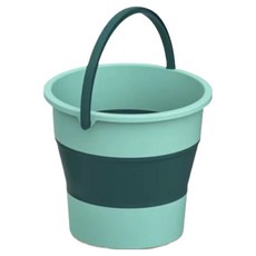 Daily Q 實用美術水桶 16.8L, 薄荷 + 綠色