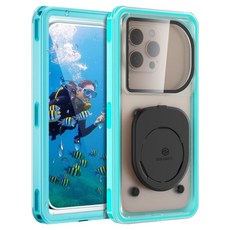 zeroskin Moorancha 2.0 全機種相容手機防水殼, 薄荷綠, 1個