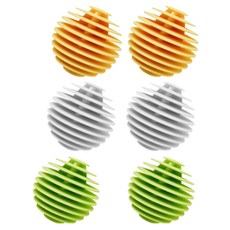 Goodsome 乾淨洗衣球 5.5cm 38g, 隨機出貨, 6個