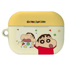 코쿼드 짱구는 못말려 말풍선 하드케이스, 짱구 말풍선, 1개, 에어팟프로2세대