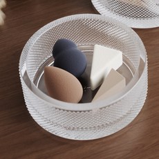 움브라 TESORA 우드 3단 다용도 보관함, 투명, 1개