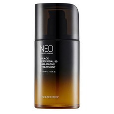 THE FACE SHOP 菲詩小舖 NEO 經典男士黑色精華 80多效合一修護精華 110ml, 1瓶