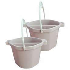 Daily Ku寬敞美術水桶 2個, 粉色